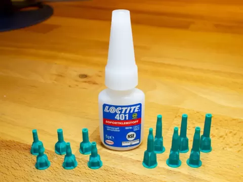Boquilla para Super Glue, diversas