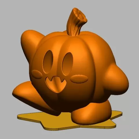Kirby pumpkin