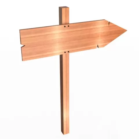 Wooden Sign