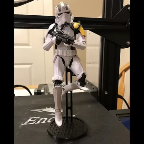 Black Series Rocket Trooper Stand