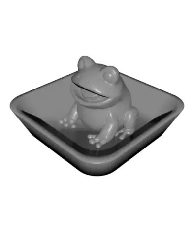 Luxury Frog Collection Square Catchall Tray