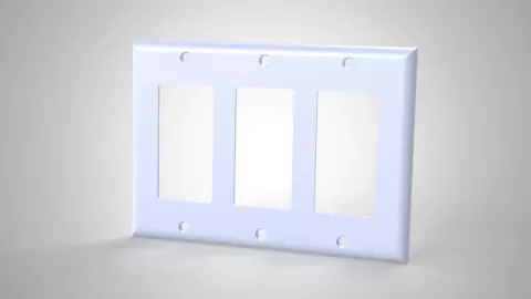 Triple Gang Light Switch Cover