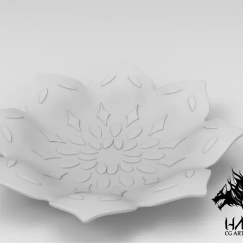 A Mandala Plate