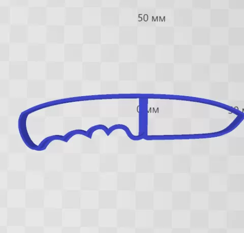 knife cookie cutter