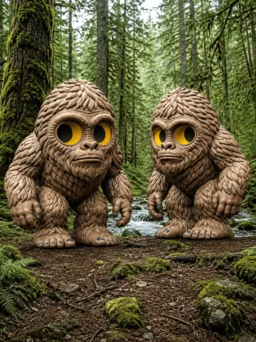 PEEPERZ Eye'm Watchin You Big Foot - Eyes that Follow !