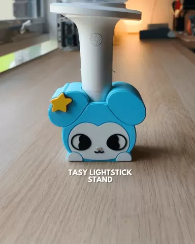 3D Printable Stray Kids TASY Lightstick Stand — Concert Display Holder | 3MF Digital Download | K-Po