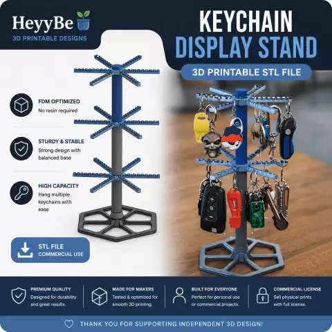 Keychain Display Stand