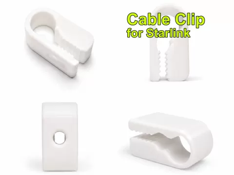 Cable clip for Starlink