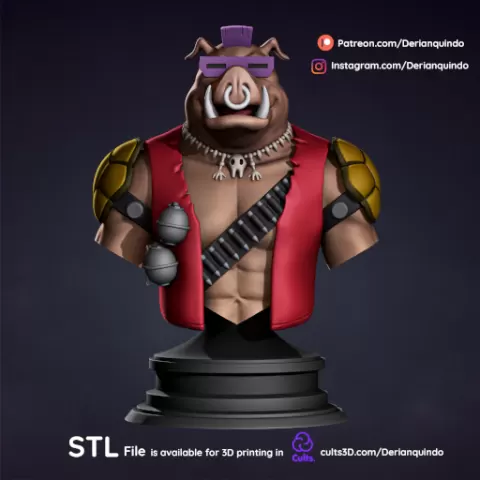 TMNT fan art / Bebop