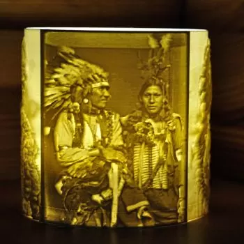 Native American Lithophane