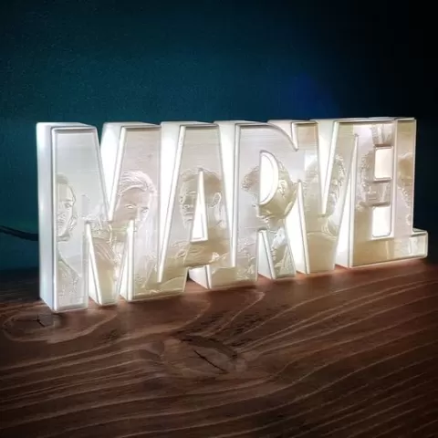 Marvel Lithophane Box