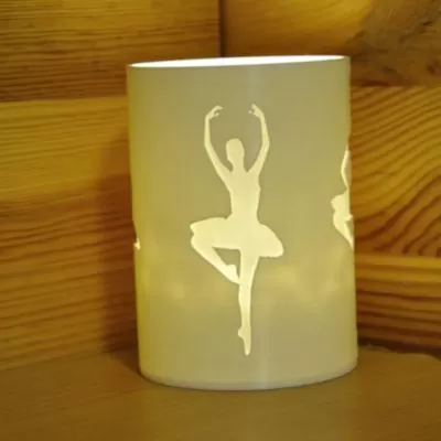 Storm Lamp With Ballerinas