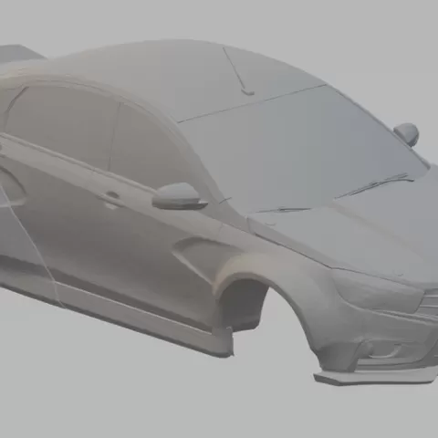 Lada vesta 2017 race