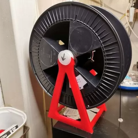Massive Spool Holder for 2 kg rolls.