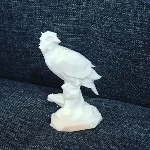 Bird On The Rock ( Geometric )