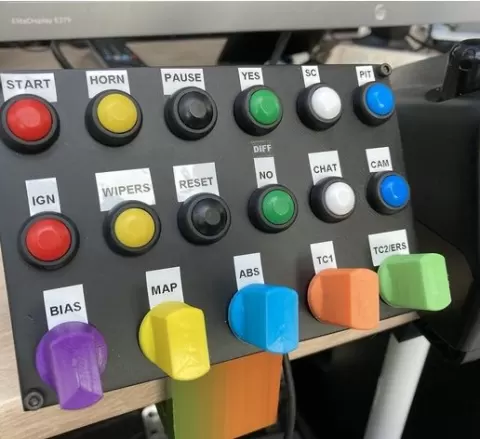 Sim Racing Button Box