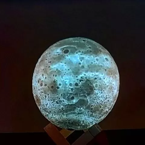 Mercury Litofania (Solar System)