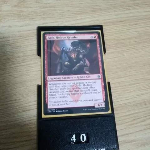 MTG command zone with life counter