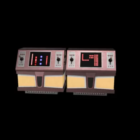 Star Wars Jabba's Palace Consoles for 3.75 and 6 inch figure Dioramas