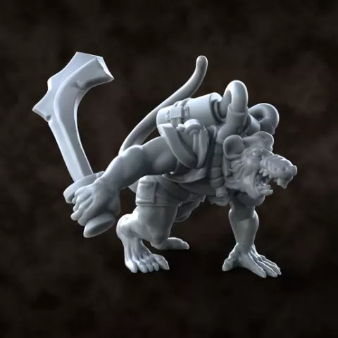 Dune Rat Miniature