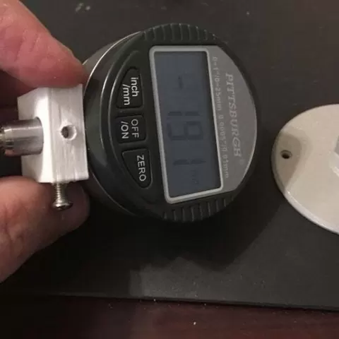 E3D Mount for Pittsburgh (Harbor Freight) Digital Indicator