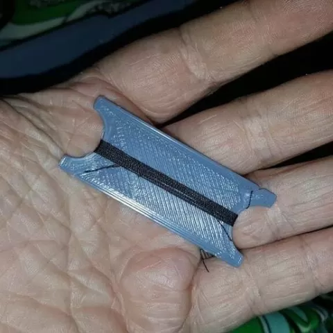 Bobbin for scrap-thread