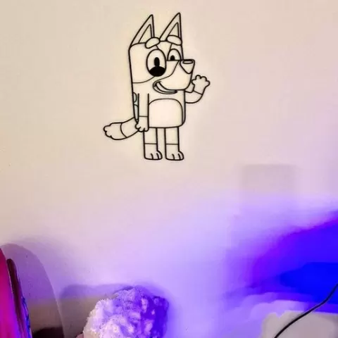 Bluey Wall Art