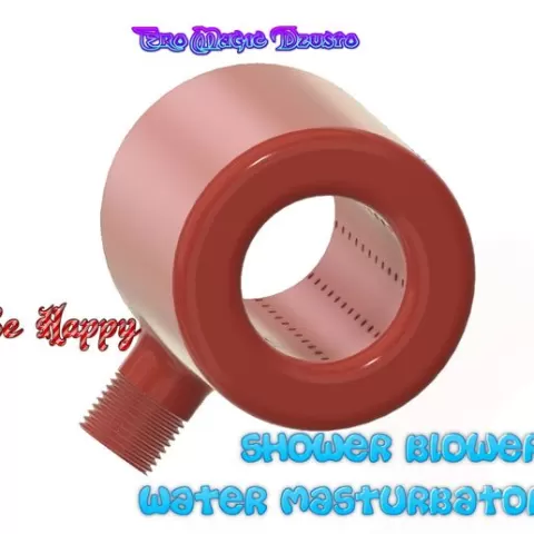 MALE shower penis blower fast cock dick and scrotum jerking washer water masturbator sb05A 3d print cnc