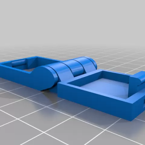Square Flip-up Button Cover