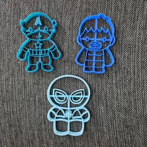 Set cortantes Super héroes