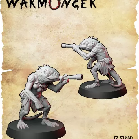 Squamates - Warrior 04 by Bad Roll Games