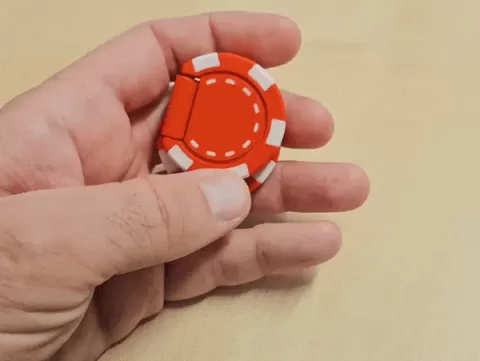 Slip and Slide Fidget Casino chips