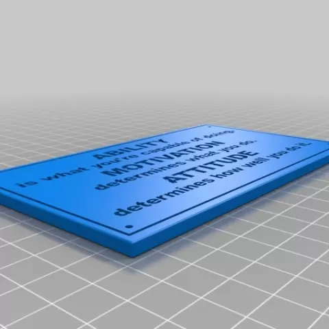 Ability Plaque