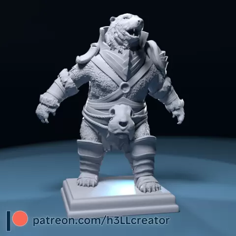 Polar bear warrior