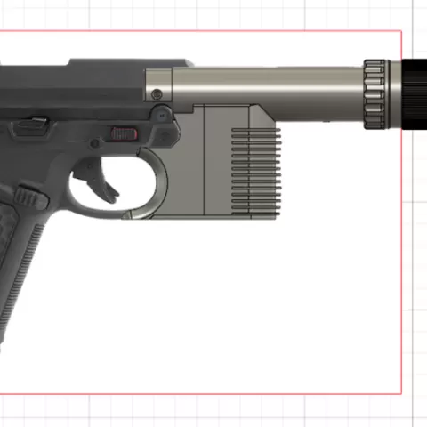 AAP01 Han Solo DL-44 blaster adapter