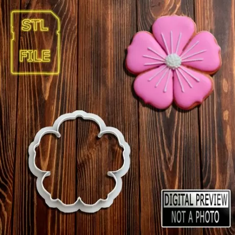 CORTANTE DE GALLETAS - FLOR