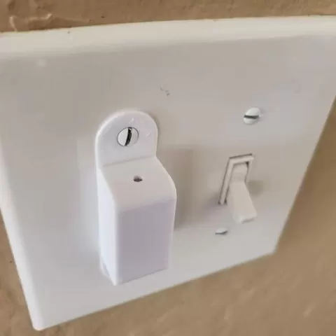 Light switch protective cover