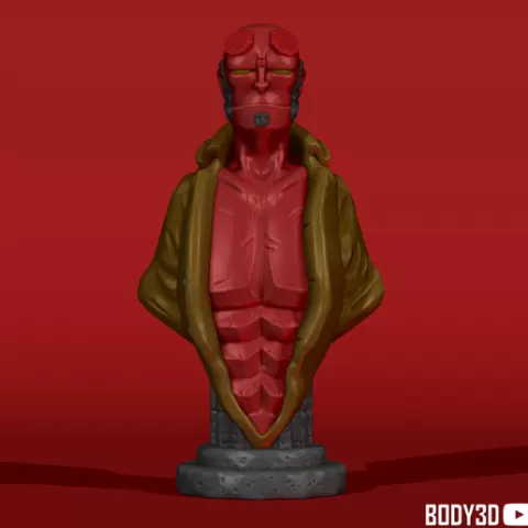 HellBoy Bust Comics