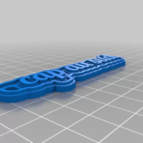 My Custotestmized Multiline Tag or Keychain