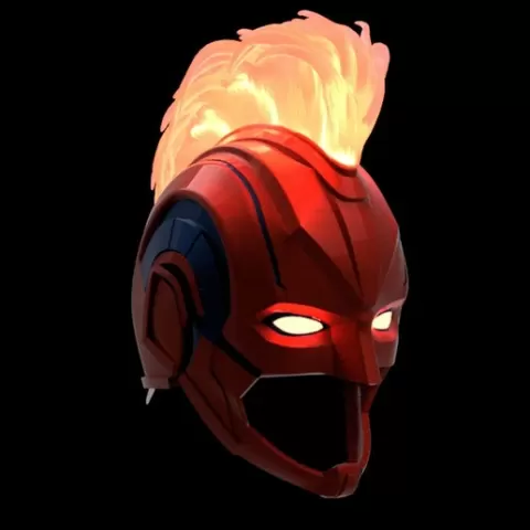 Captain Marvel Helmet