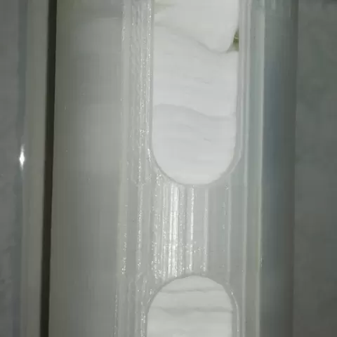 Container for cosmetic cotton wool