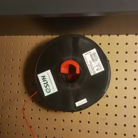 Pegboard Filament Spool Holder