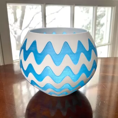 Wave Bowl Multi Material