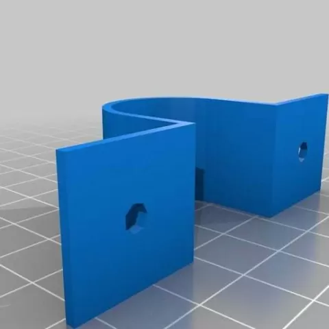 Parametric Pipe Saddle Clamp