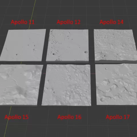 Apollo Landing Sites Collection