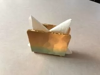 Voronoi Napkin Holder
