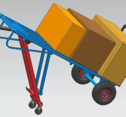 Handle Truck For Workshop (Trolley)