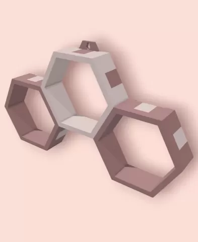 Honeycomb Modular shelf Unit