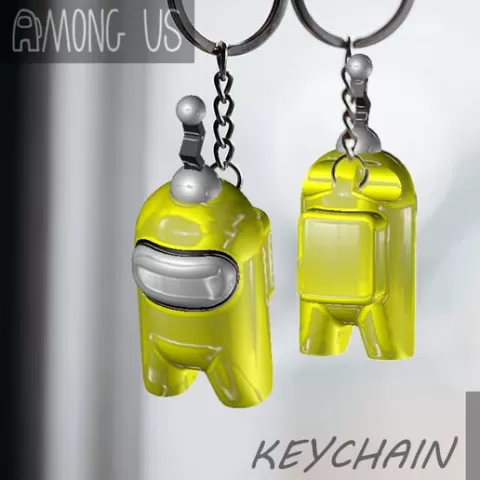 AMONG US KEYCHAIN - ANTENNA HAT