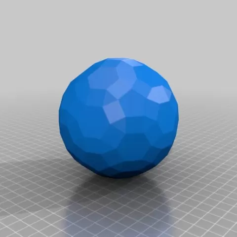 geometric ball(upgraded buckyball)